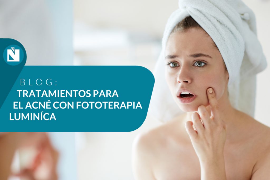 tratamiento para el acné con fototerapia lumínica